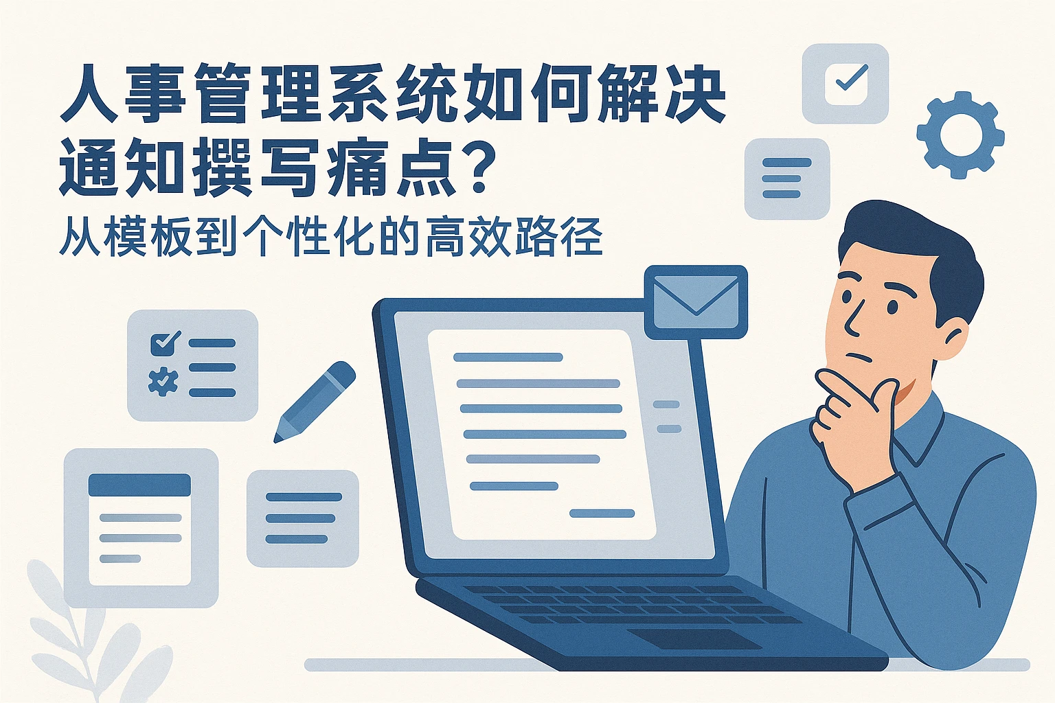 人事管理系统如何解决通知撰写痛点？从模板到个性化的高效路径