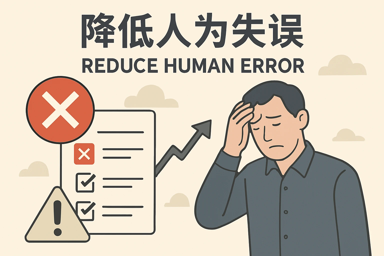 降低人为失误