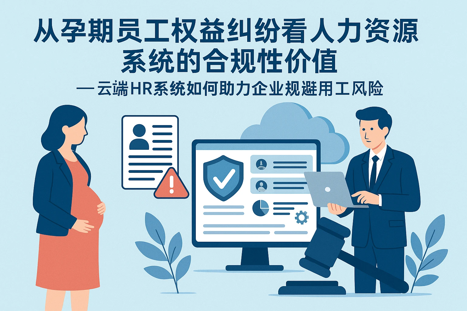 从孕期员工权益纠纷看人力资源系统的合规性价值——云端HR系统如何助力企业规避用工风险