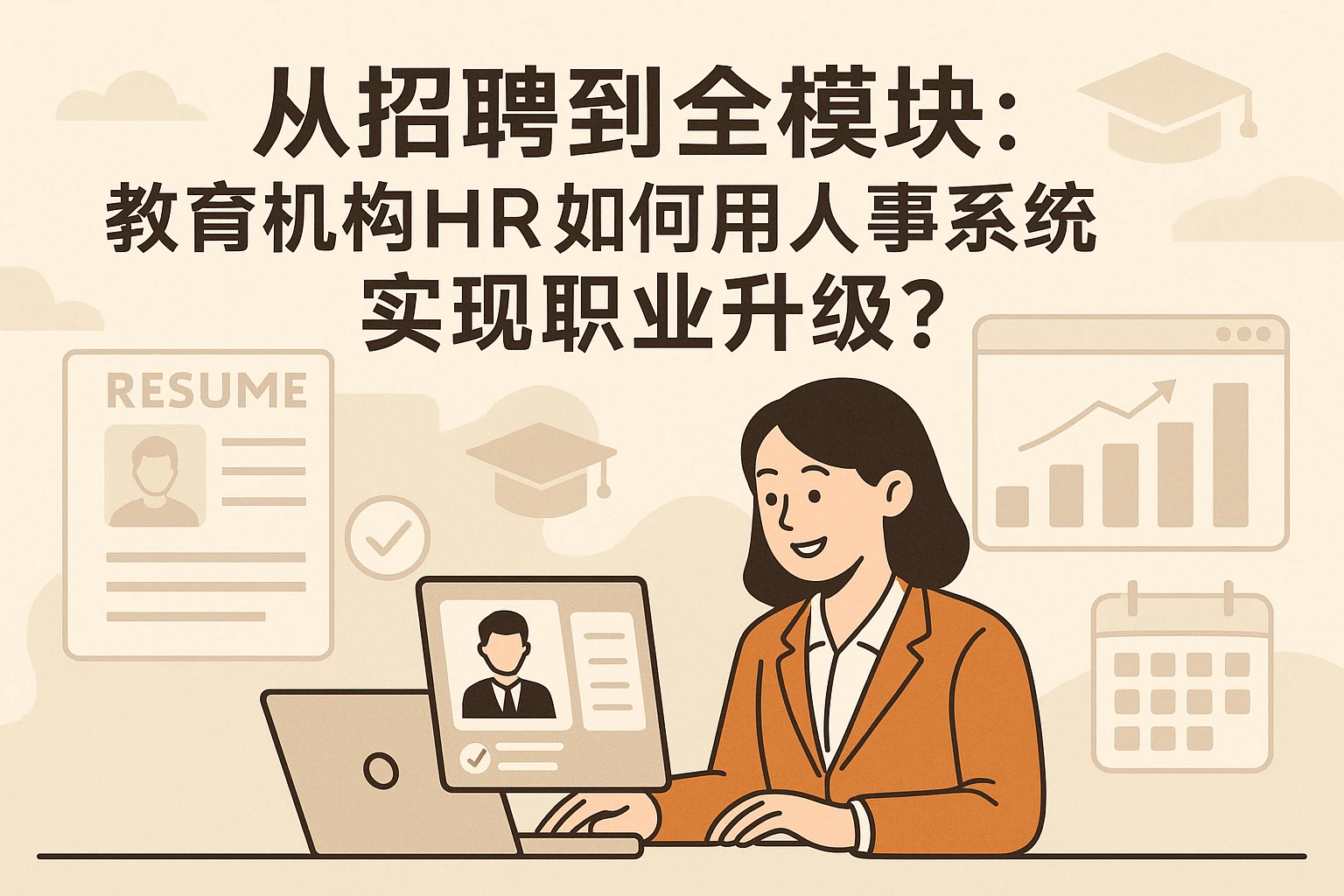 从招聘到全模块：教育机构HR如何用人事系统实现职业升级？