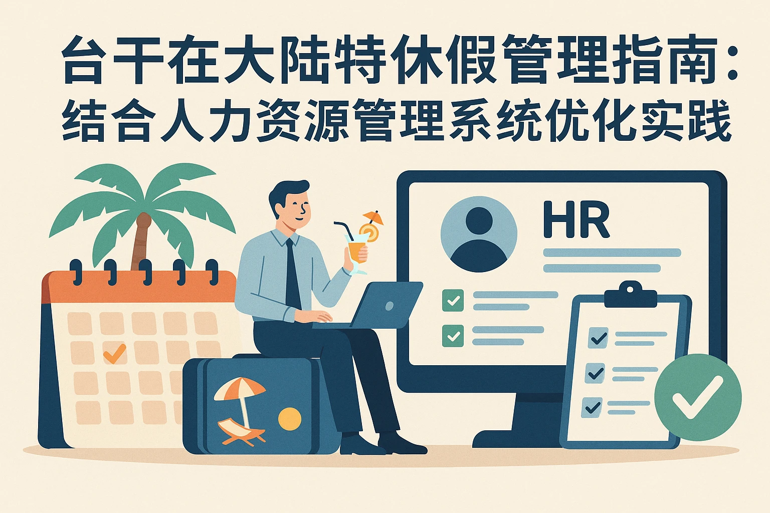 台干在大陆特休假管理指南：结合人力资源管理系统优化实践