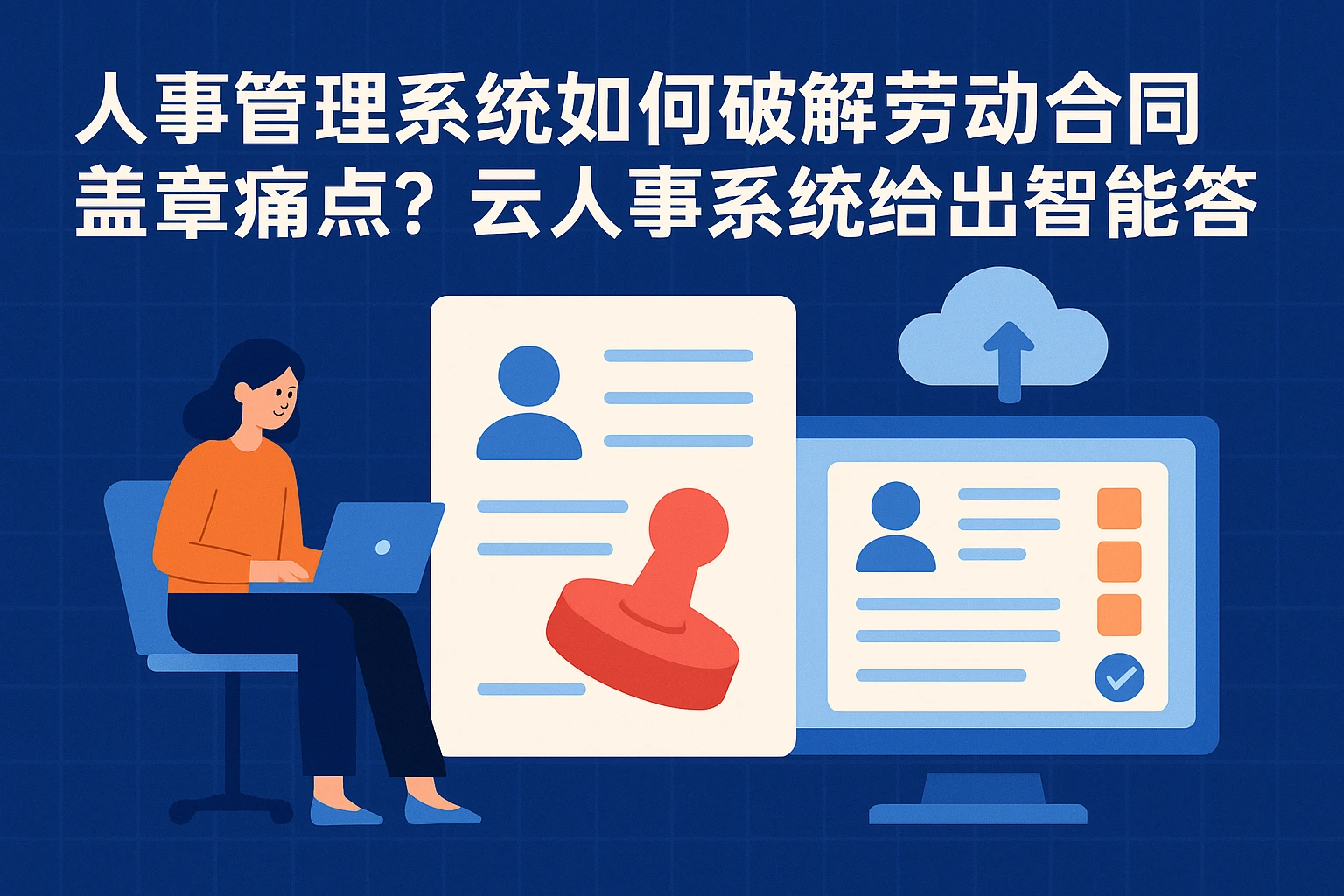 人事管理系统如何破解劳动合同盖章痛点？云人事系统给出智能答案