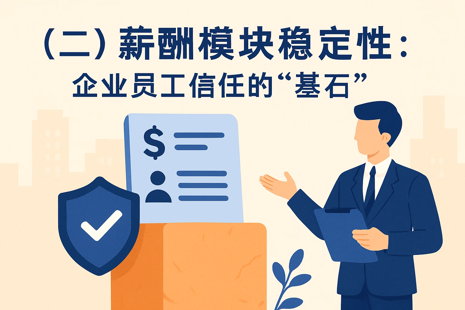 （二）薪酬模块稳定性：企业员工信任的“基石”