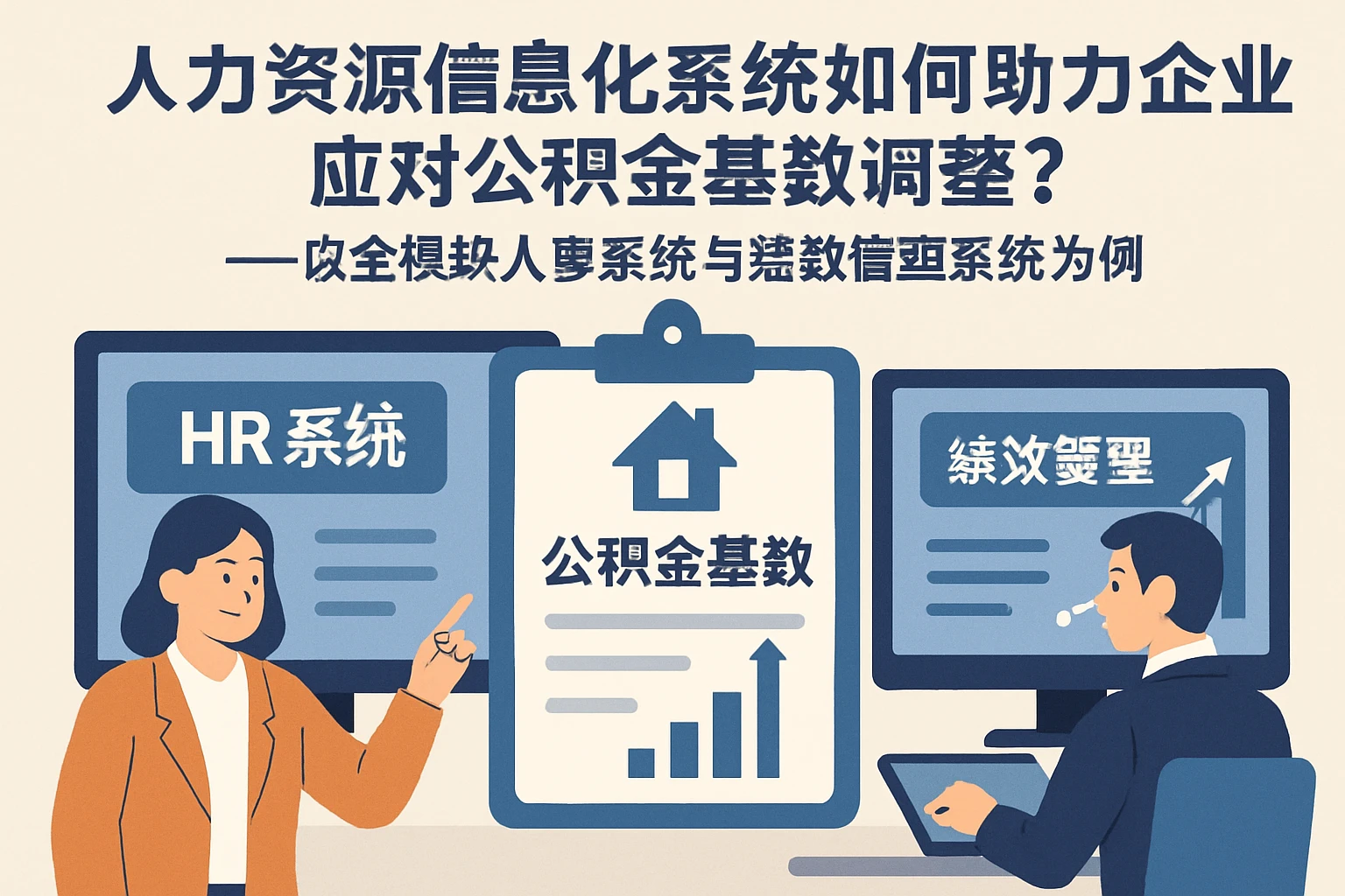 人力资源信息化系统如何助力企业应对公积金基数调整?——以全模块人事系统与绩效管理系统为例