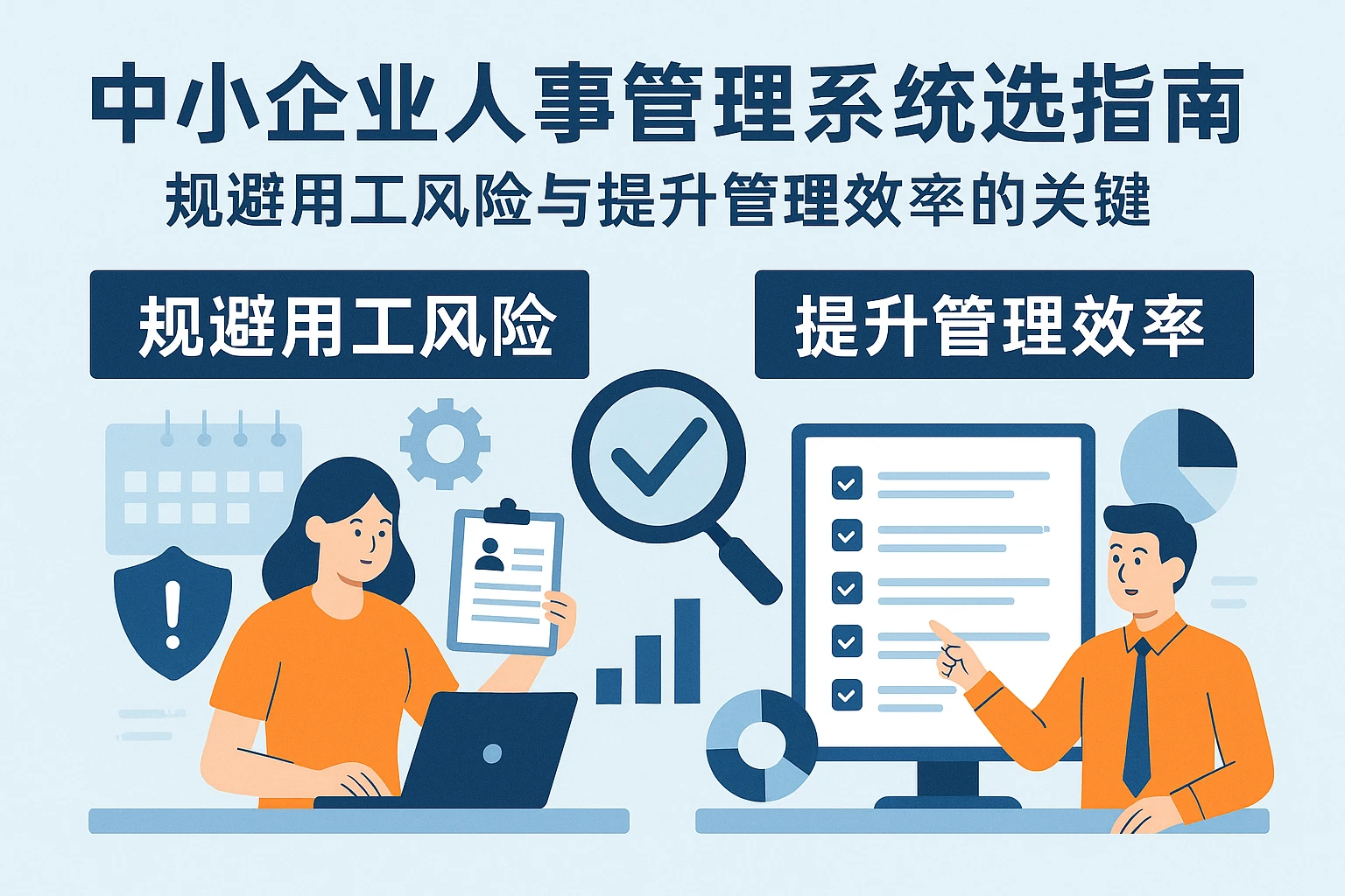 中小企业人事管理系统选择指南:规避用工风险与提升管理效率的关键