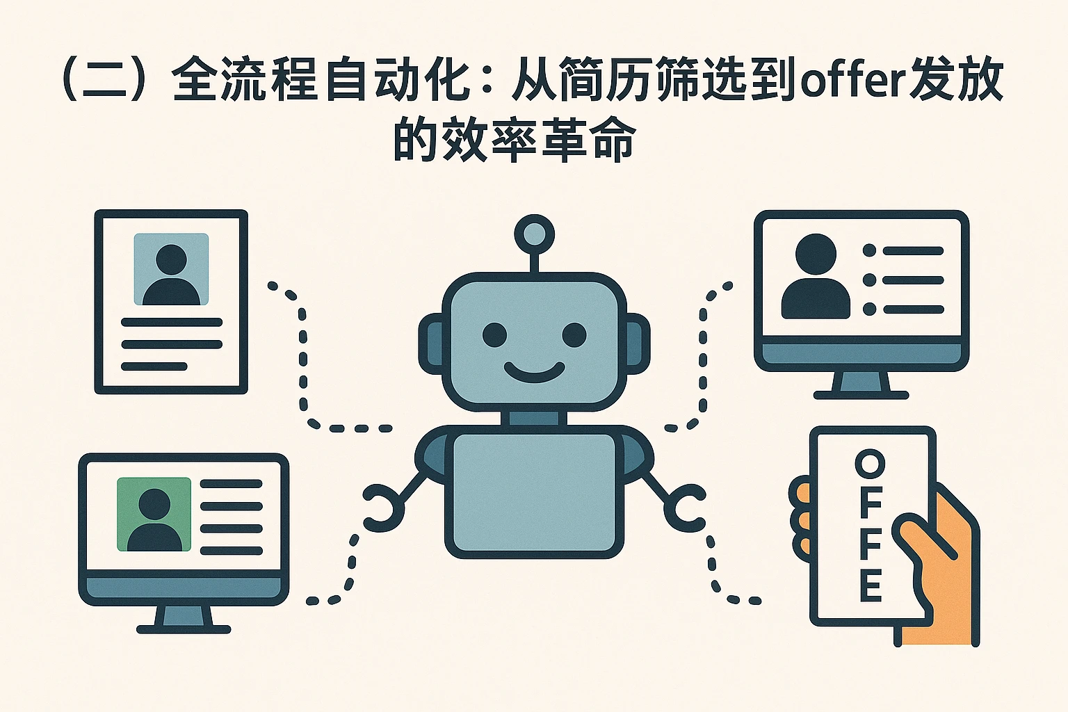 （二）全流程自动化：从简历筛选到offer发放的效率革命