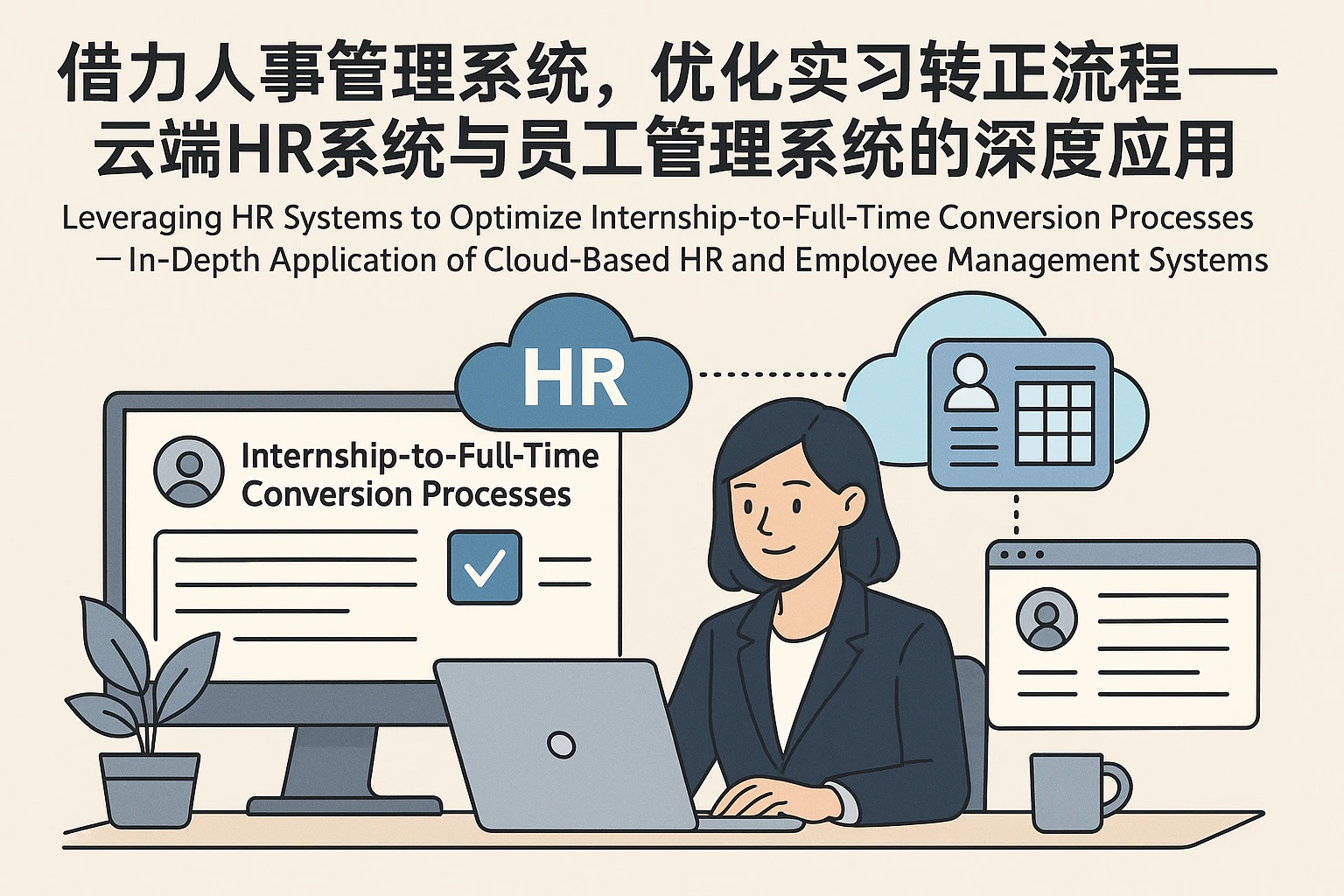 借力人事管理系统，优化实习转正流程——云端HR系统与员工管理系统的深度应用