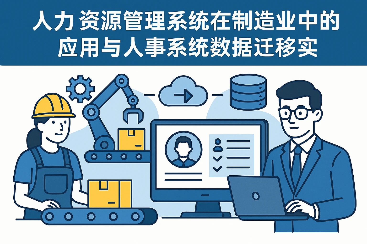 人力资源管理系统在制造业中的应用与人事系统数据迁移实践