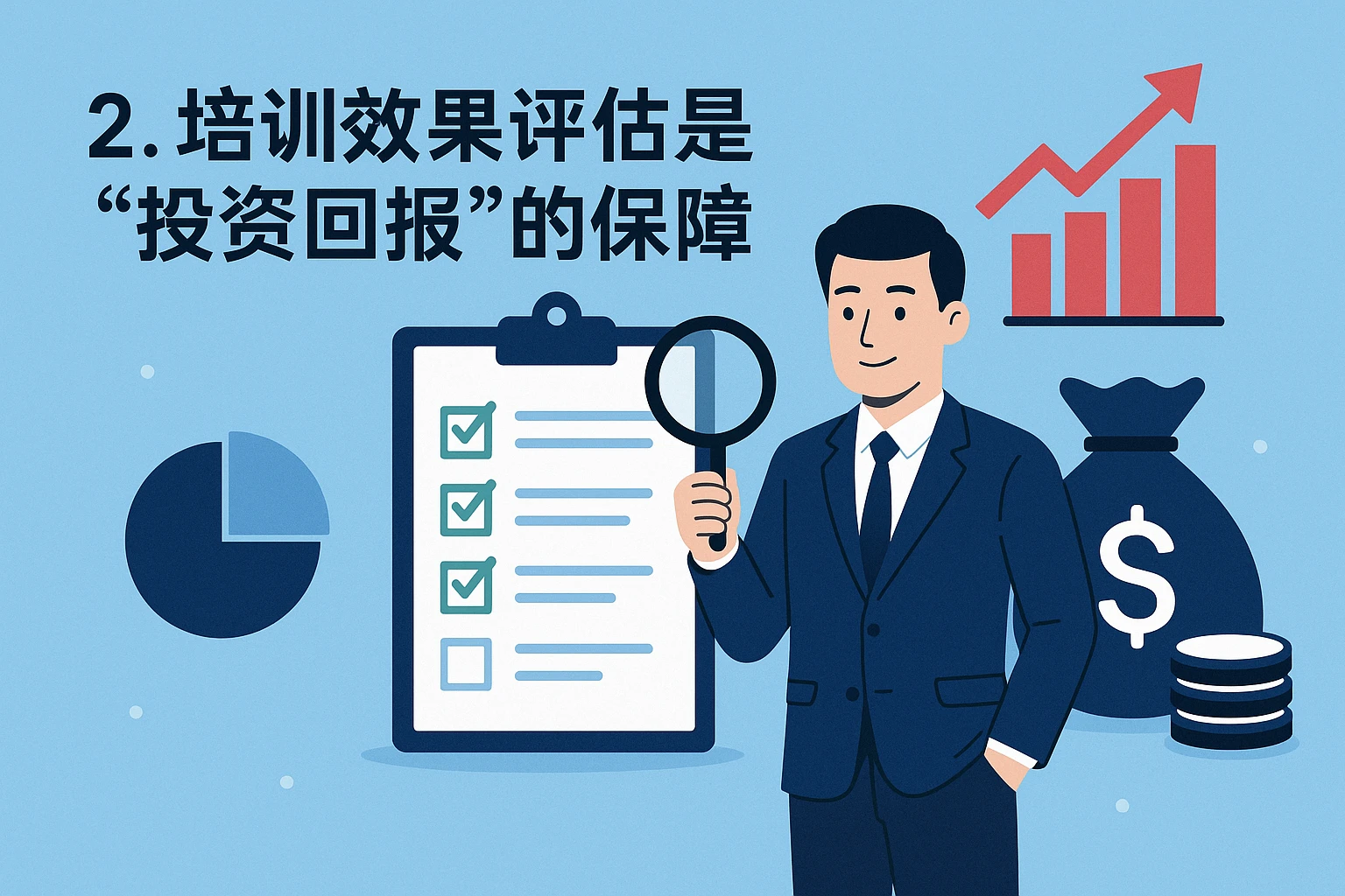 2. 培训效果评估是“投资回报”的保障