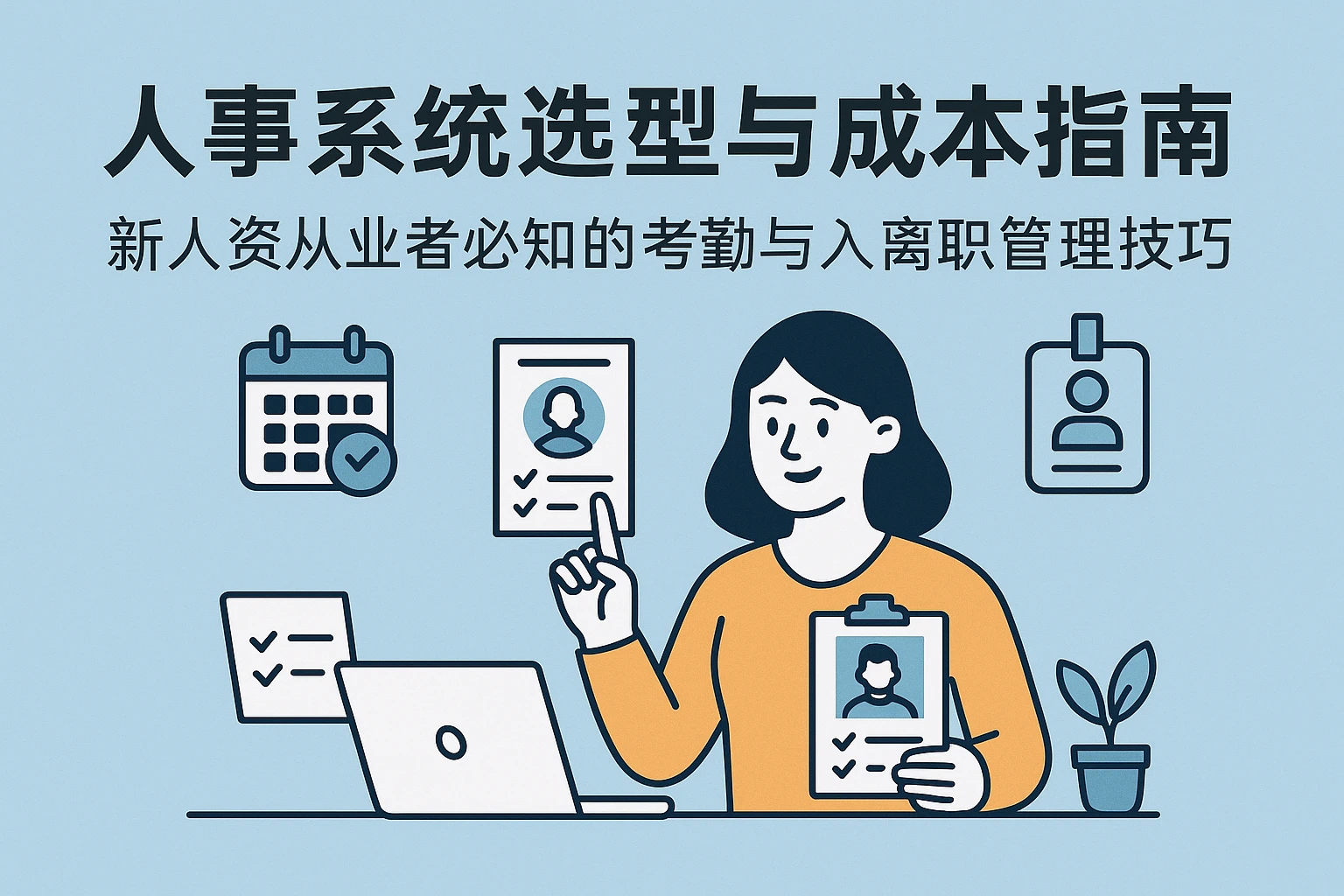 人事系统选型与成本指南：新人资从业者必知的考勤与入离职管理技巧