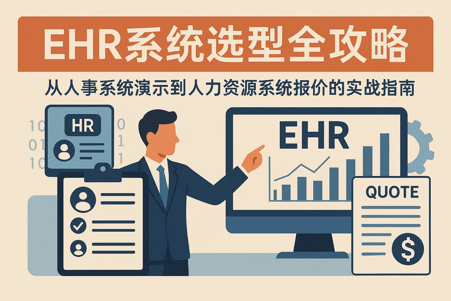EHR系统选型全攻略：从人事系统演示到人力资源系统报价的实战指南