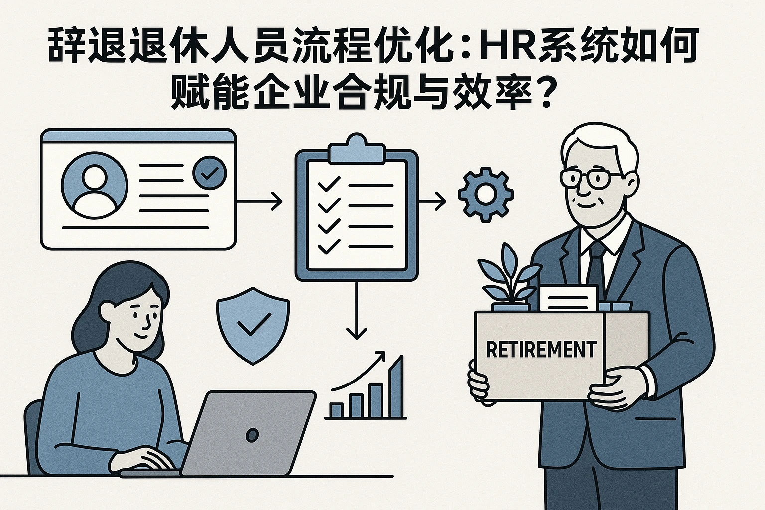 辞退退休人员流程优化：HR系统如何赋能企业合规与效率？