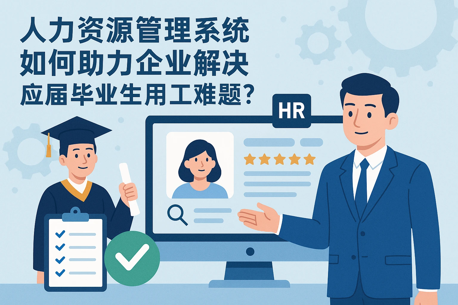 人力资源管理系统如何助力企业解决应届毕业生用工难题？