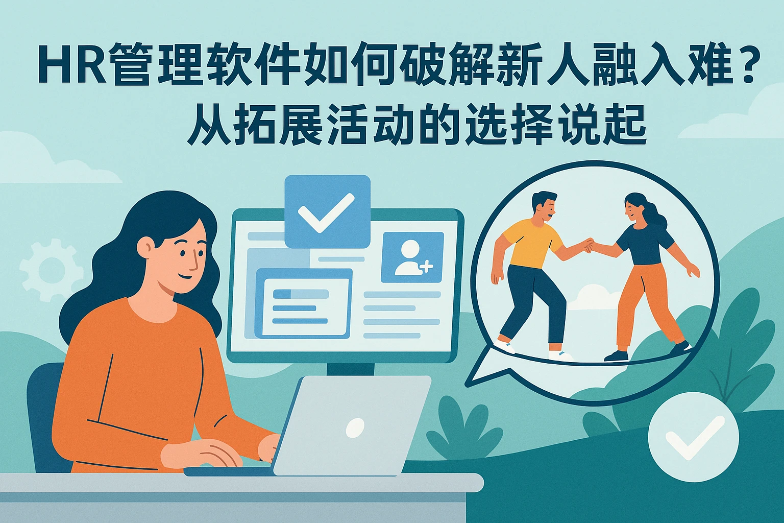 HR管理软件如何破解新人融入难题？从拓展活动的选择说起