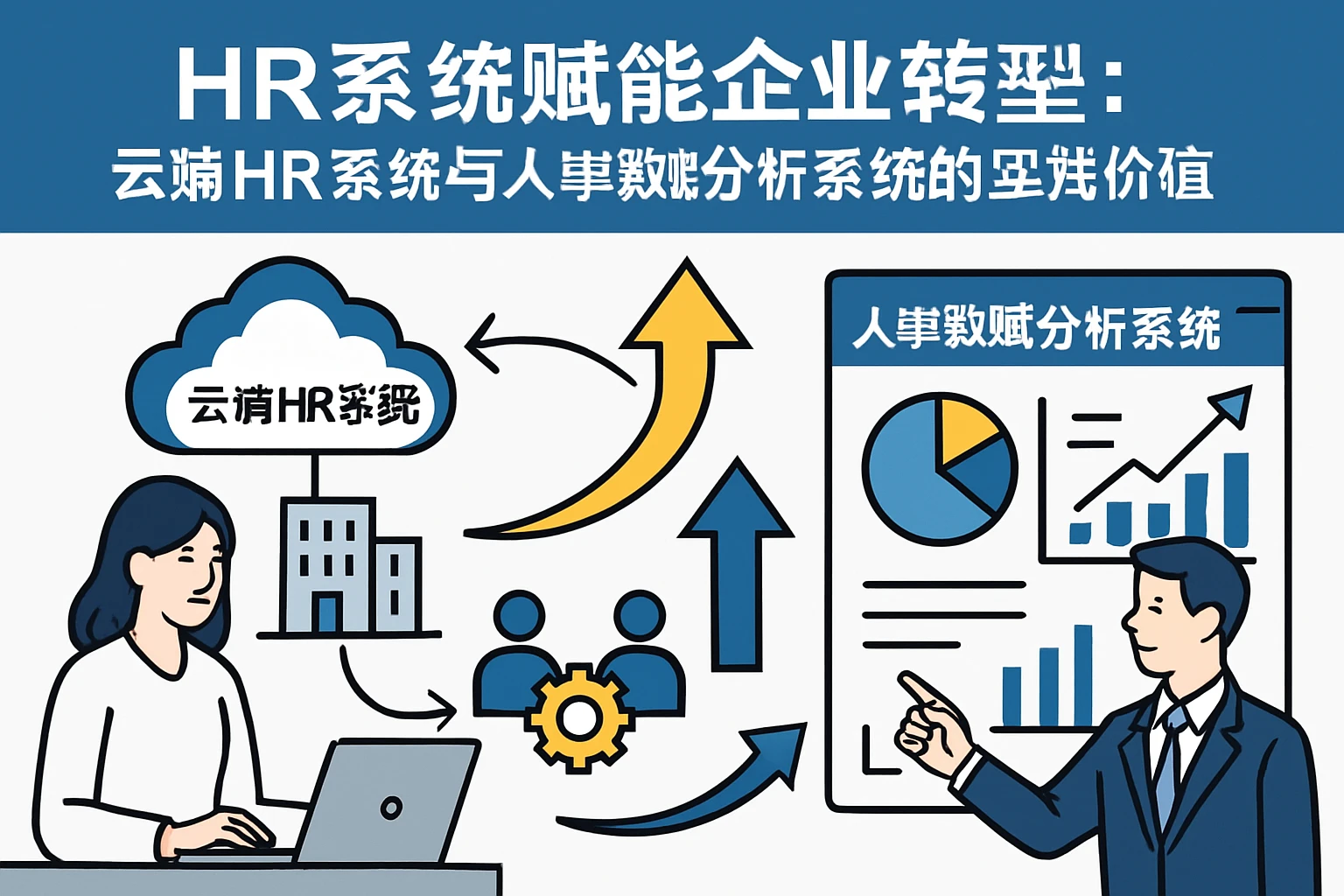 HR系统赋能企业转型：云端HR系统与人事数据分析系统的实践价值