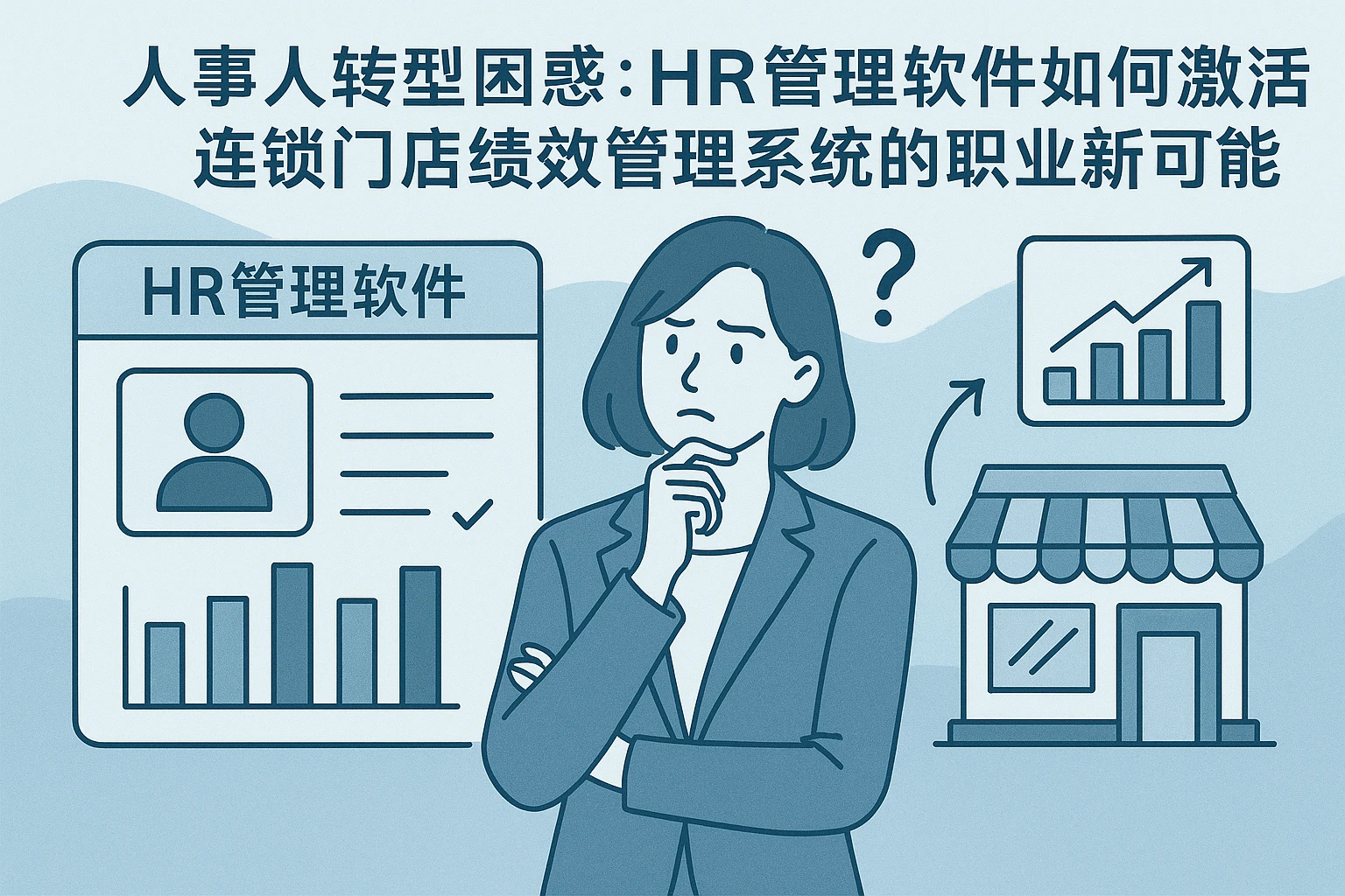 人事人转型困惑：HR管理软件如何激活连锁门店绩效管理系统的职业新可能