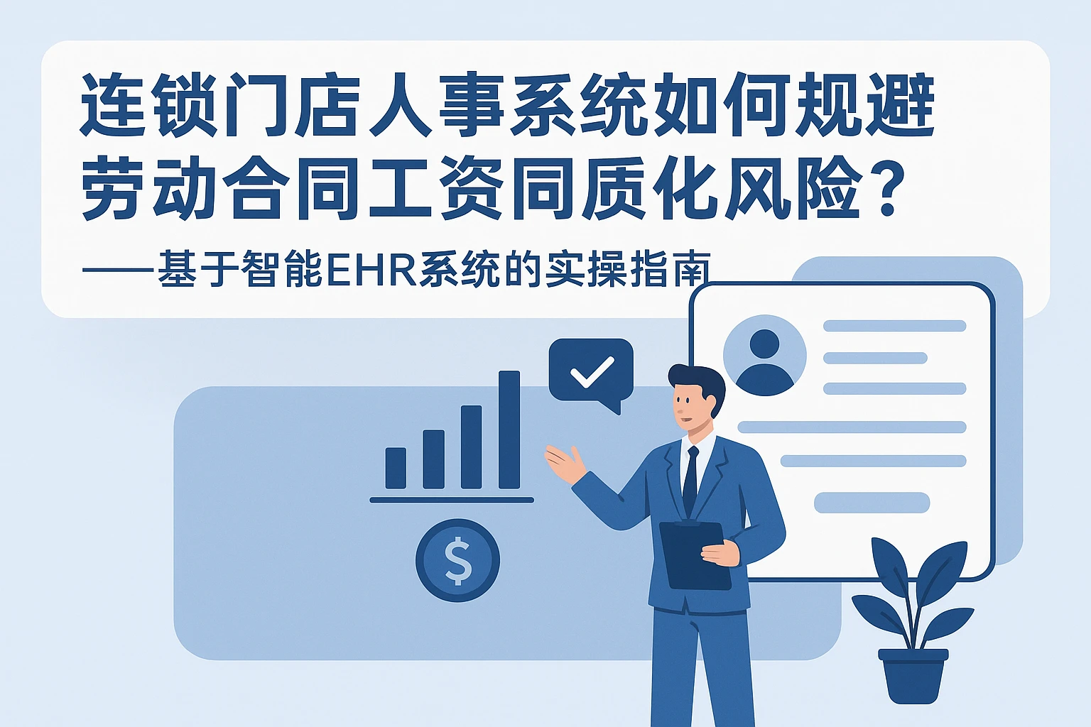 连锁门店人事系统如何规避劳动合同工资同质化风险？——基于智能EHR系统的实操指南