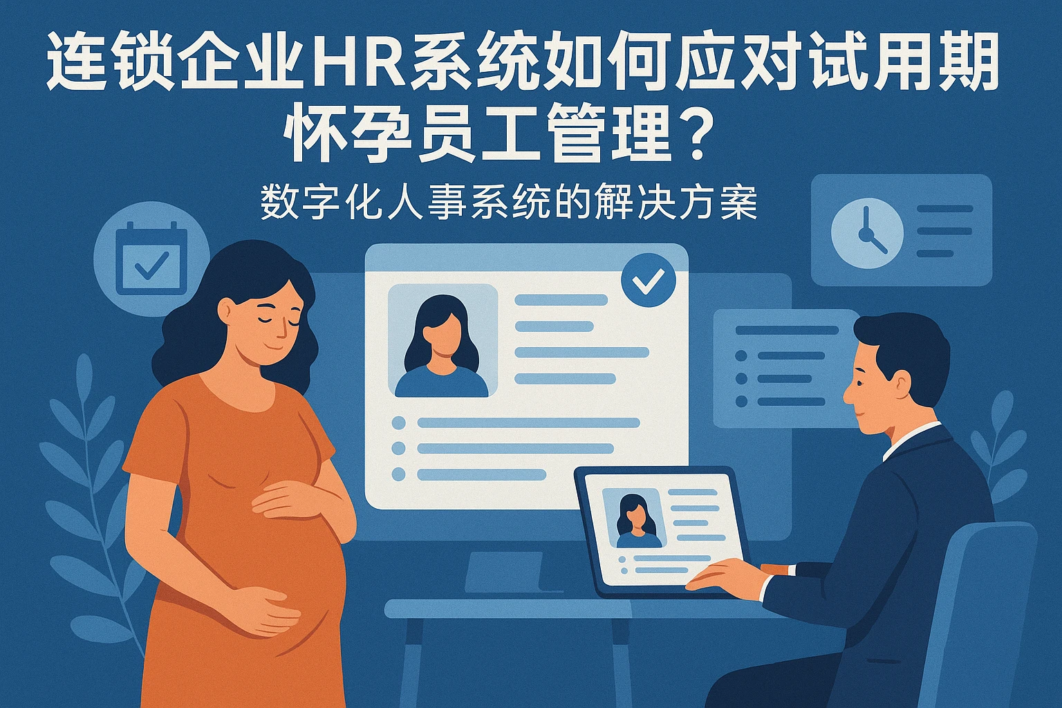 连锁企业HR系统如何应对试用期怀孕员工管理？数字化人事系统的解决方案