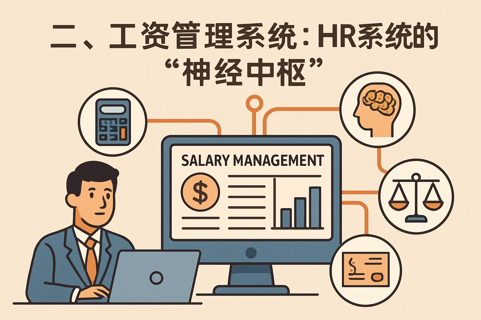 二、工资管理系统：HR系统的“神经中枢”