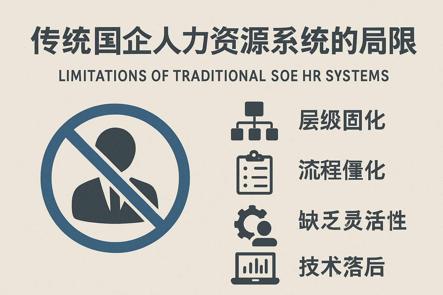 传统国企人力资源系统的局限性
