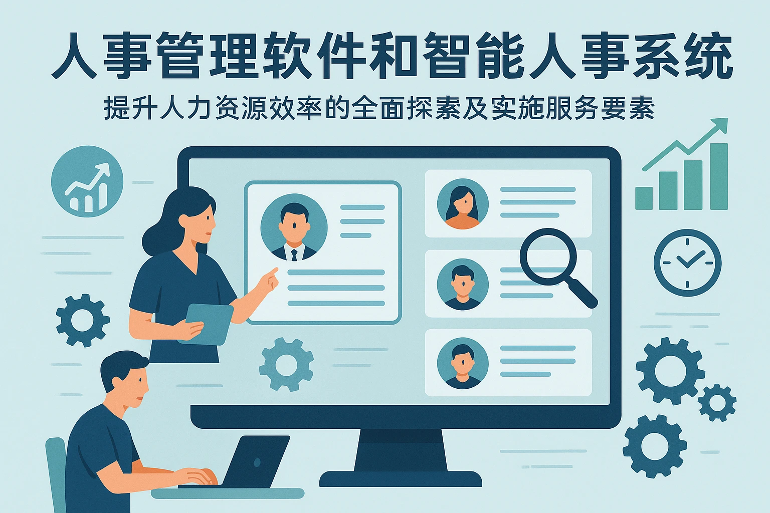 人事管理软件和智能人事系统：提升人力资源效率的全面探索及实施服务要素