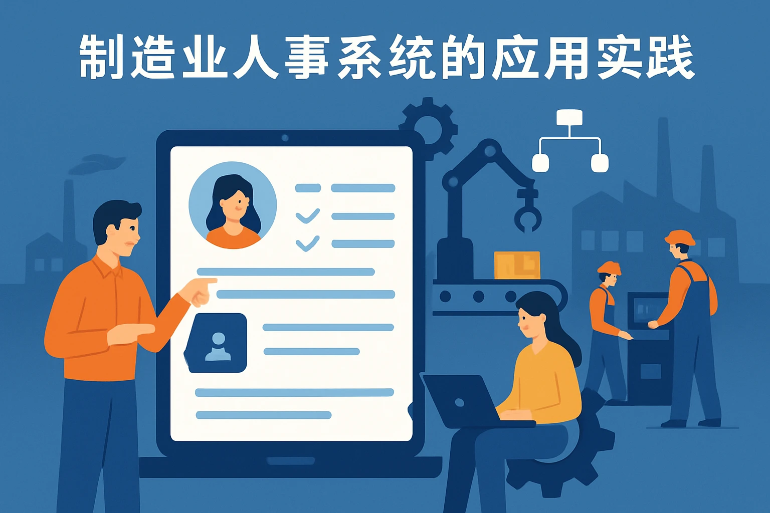 制造业人事系统的应用实践