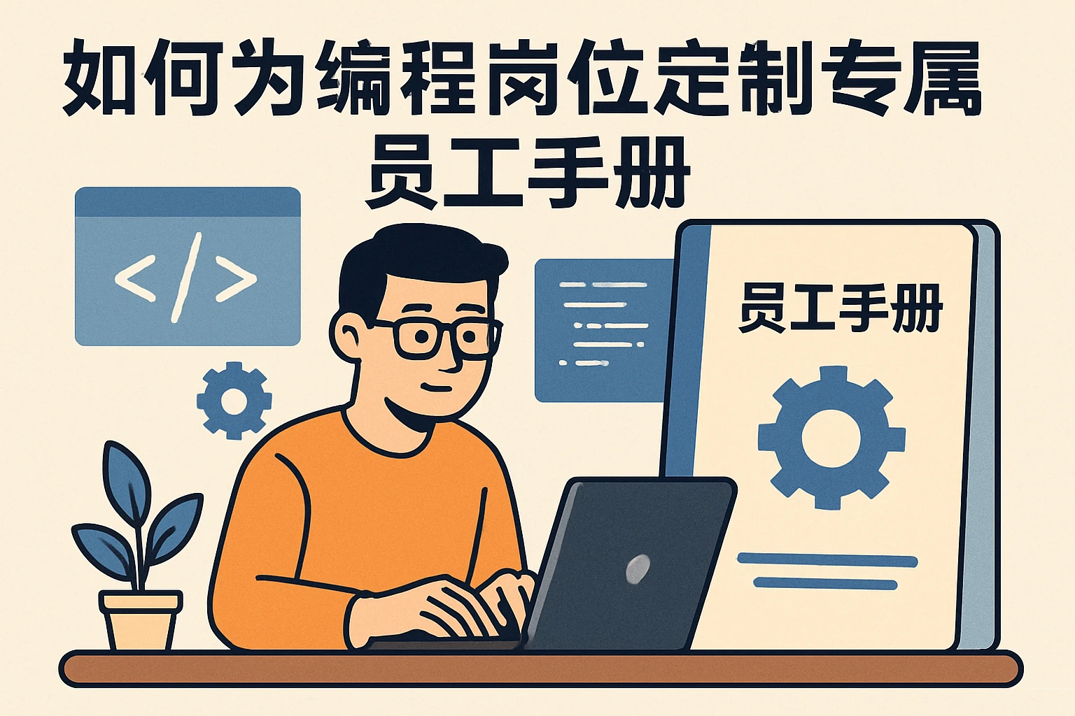 如何为编程岗位定制专属员工手册