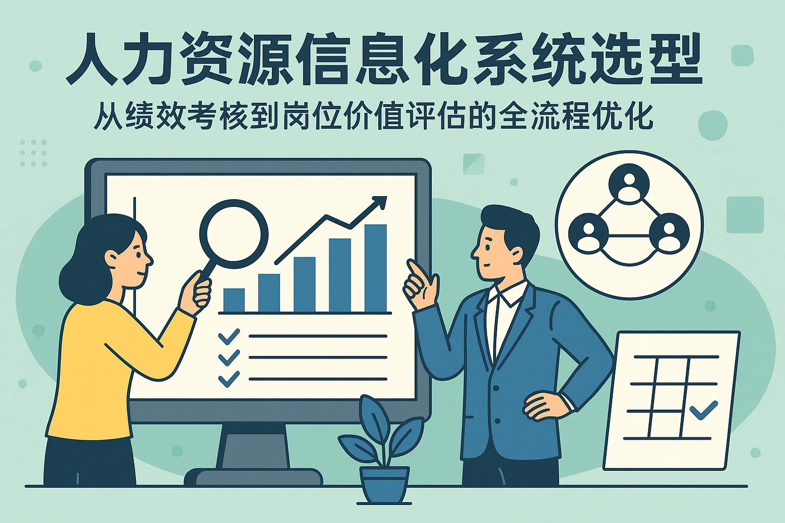 人力资源信息化系统选型指南：从绩效考核到岗位价值评估的全流程优化