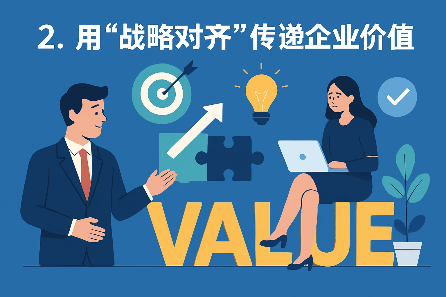 2. 用“战略对齐”传递企业价值