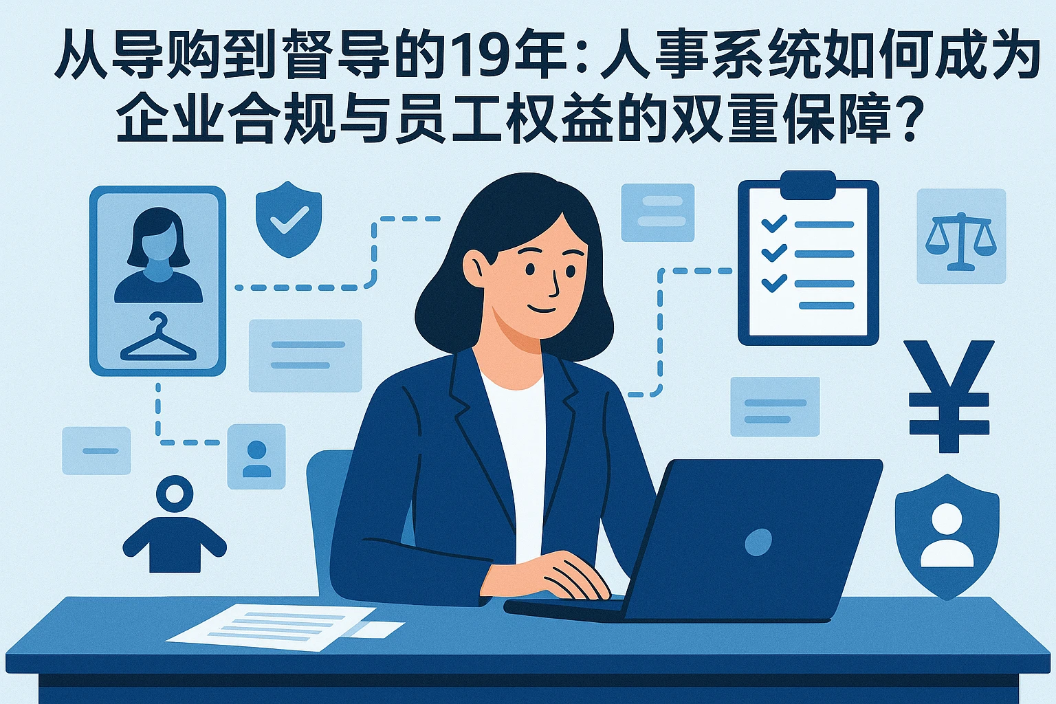 从导购到督导的19年：人事系统如何成为企业合规与员工权益的双重保障？