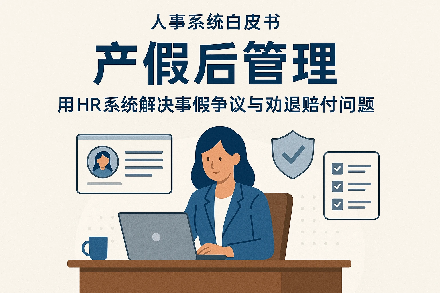 人事系统白皮书指引下的产假后管理：用HR系统解决事假争议与劝退赔付问题