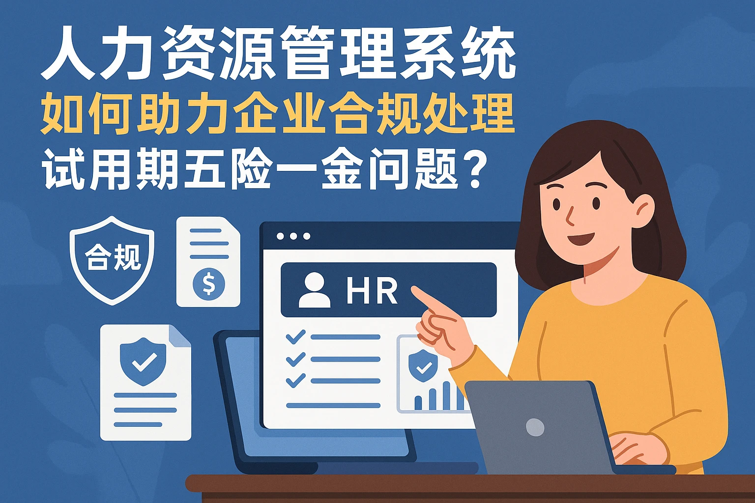 人力资源管理系统如何助力企业合规处理试用期五险一金问题？