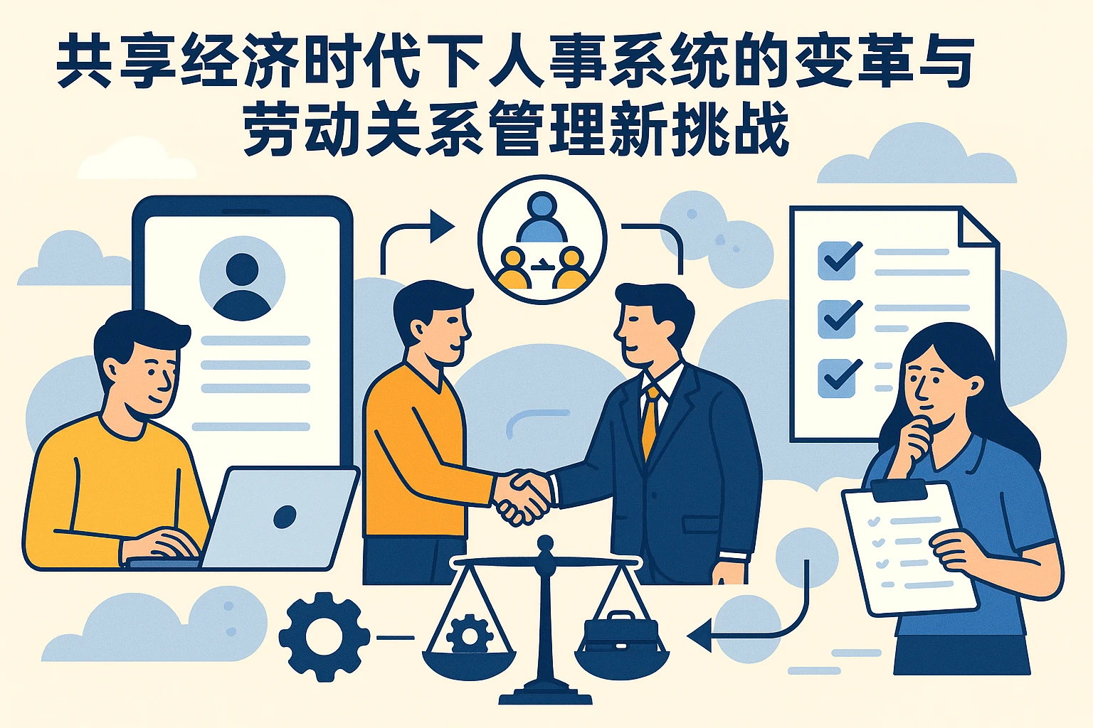 共享经济时代下人事系统的变革与劳动关系管理新挑战