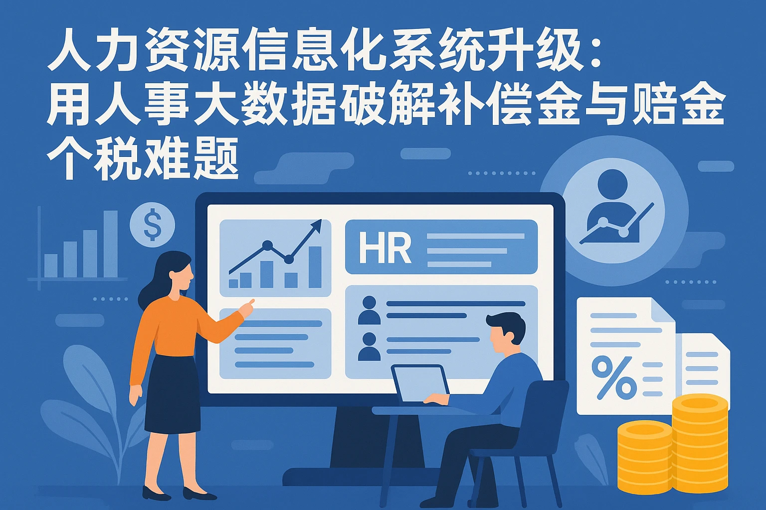 人力资源信息化系统升级：用人事大数据破解补偿金与赔偿金个税难题