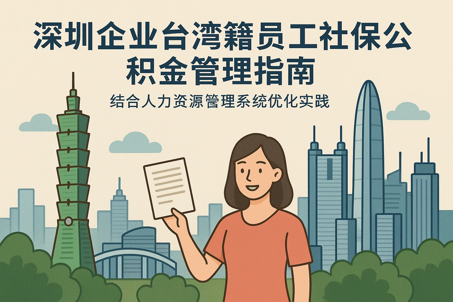 深圳企业台湾籍员工社保公积金管理指南：结合人力资源管理系统优化实践
