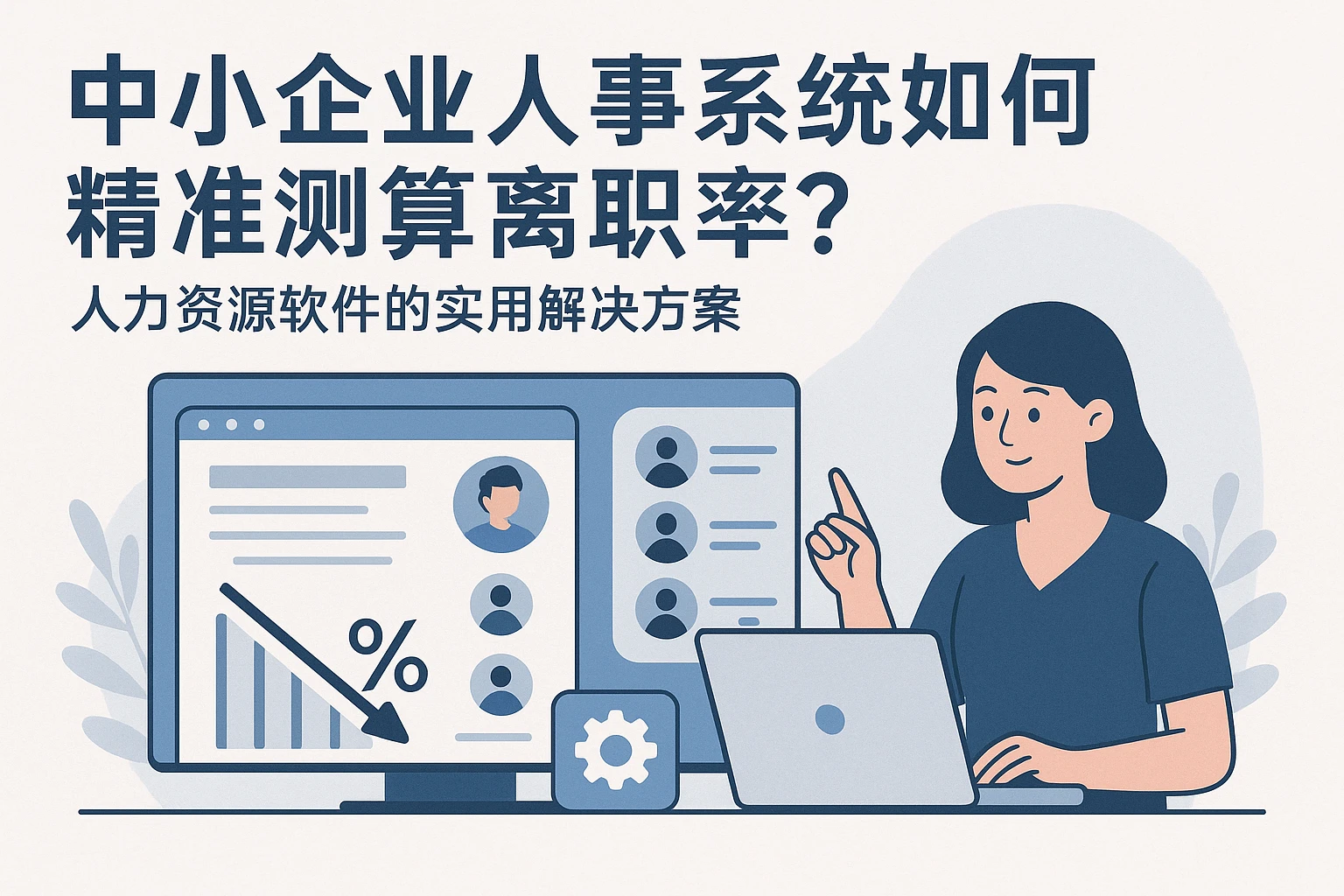 中小企业人事系统如何精准测算离职率？人力资源软件的实用解决方案