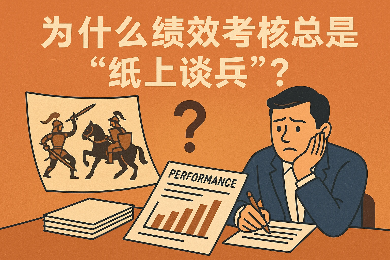 为什么绩效考核总是“纸上谈兵”？