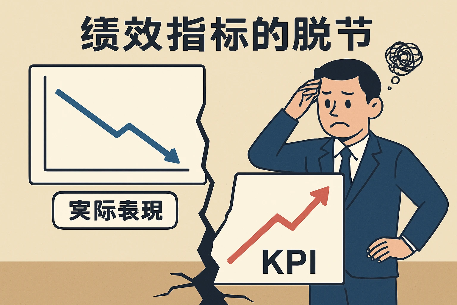 2. 绩效指标的脱节