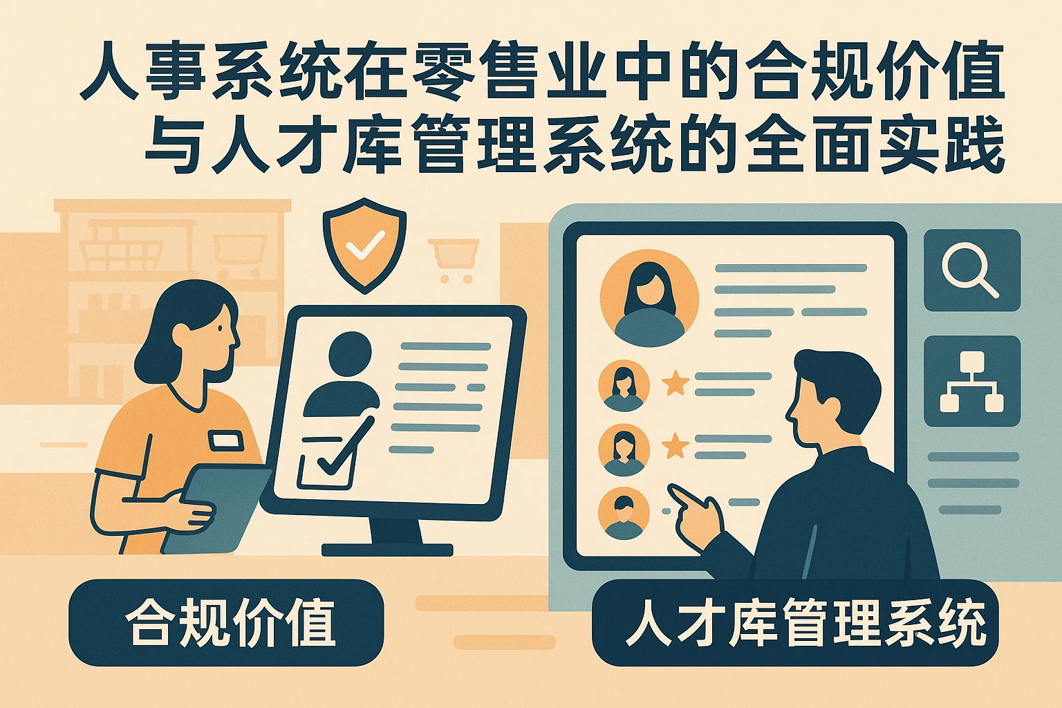 人事系统在零售业中的合规价值与人才库管理系统的全面实践
