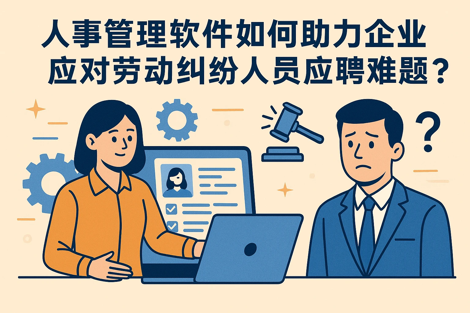 人事管理软件如何助力企业应对劳动纠纷人员应聘难题？
