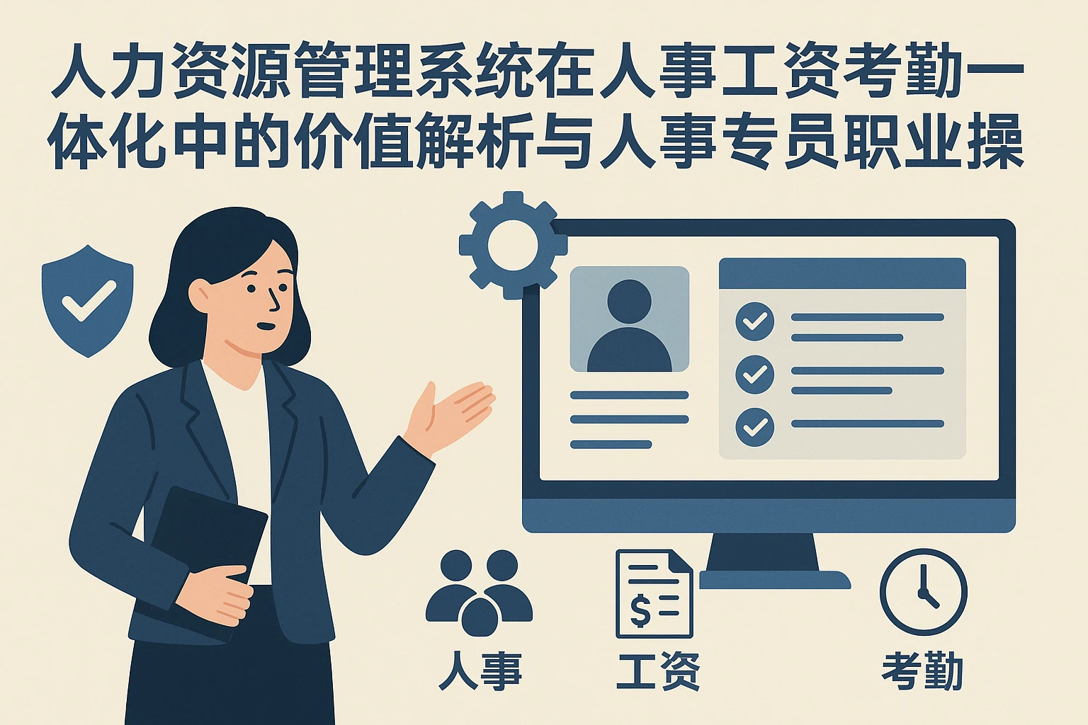 人力资源管理系统在人事工资考勤一体化中的价值解析与人事专员职业操守维护