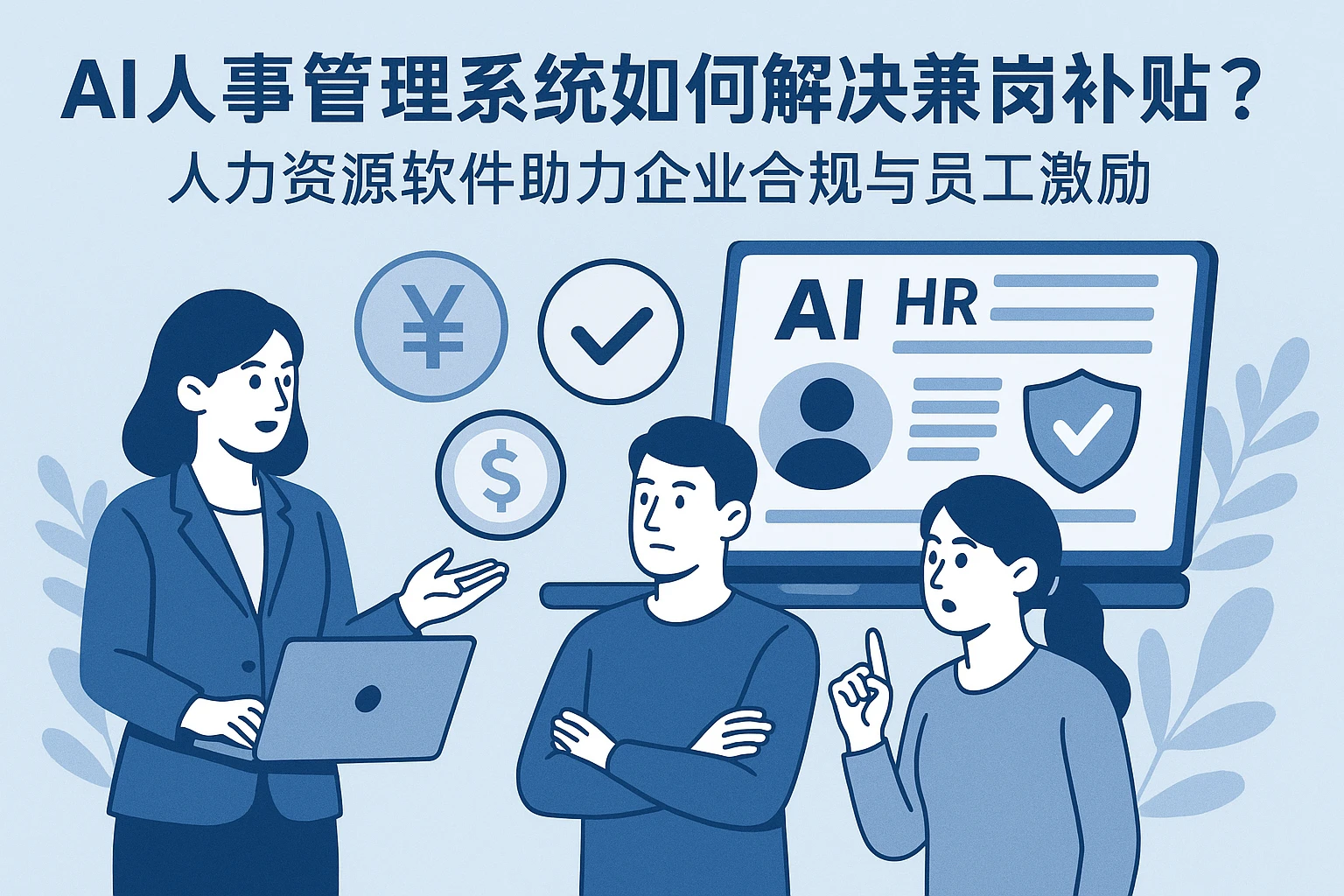 AI人事管理系统如何解决兼岗补贴争议？人力资源软件助力企业合规与员工激励