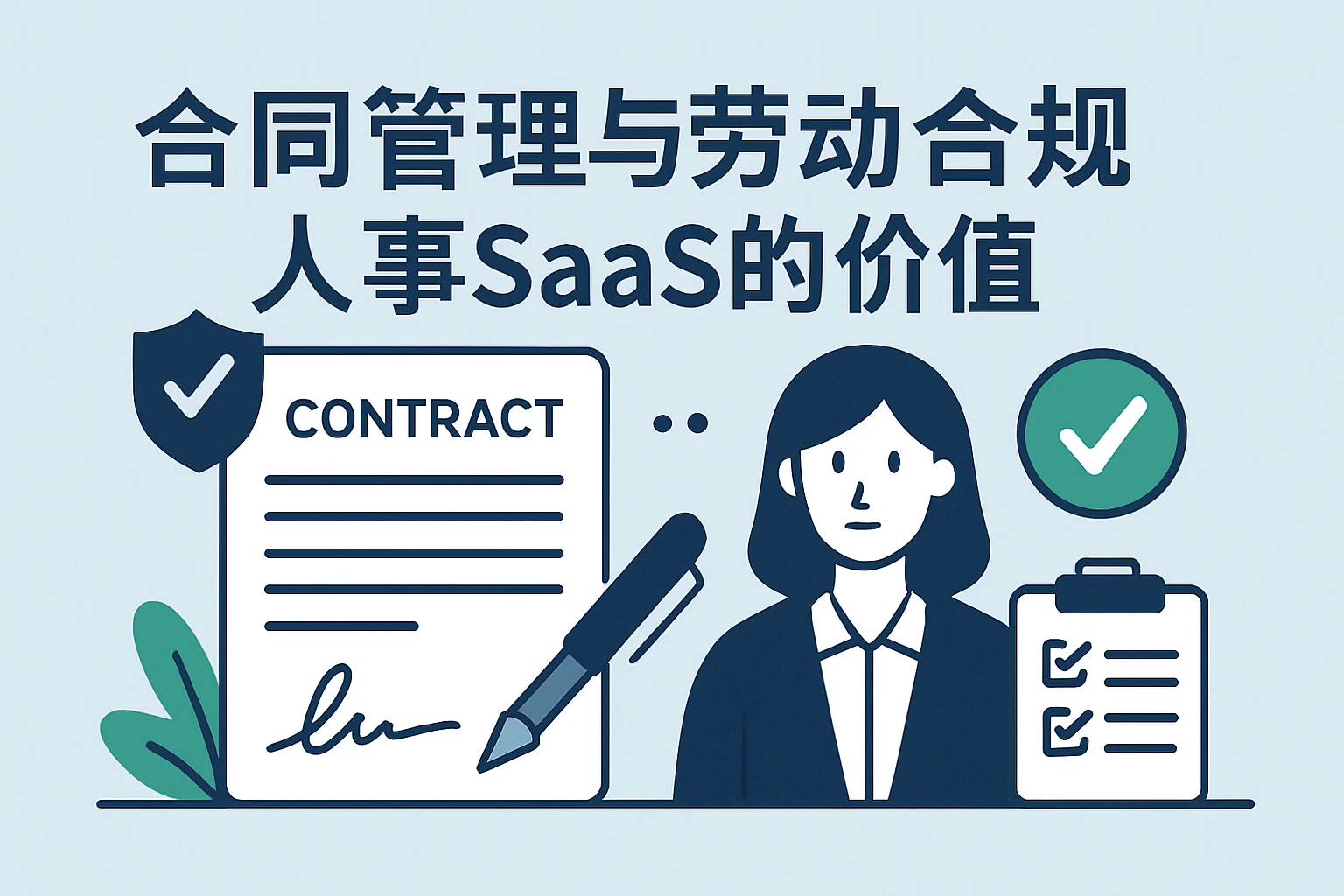 合同管理与劳动合规——人事SaaS的价值