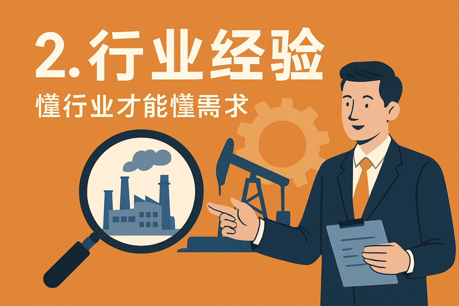 2. 行业经验：懂行业才能懂需求