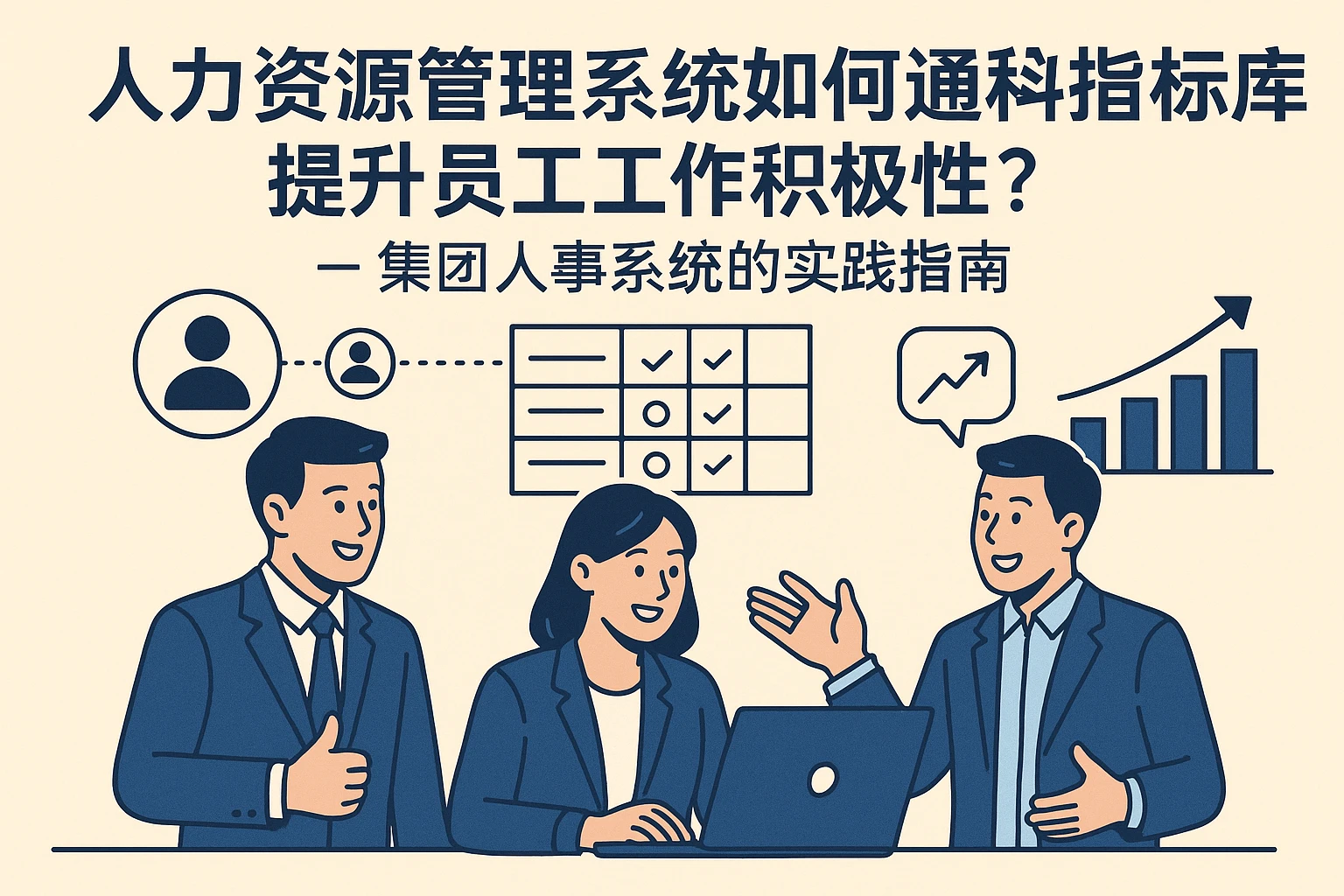 人力资源管理系统如何通过科学指标库提升员工工作积极性？——集团人事系统的实践指南