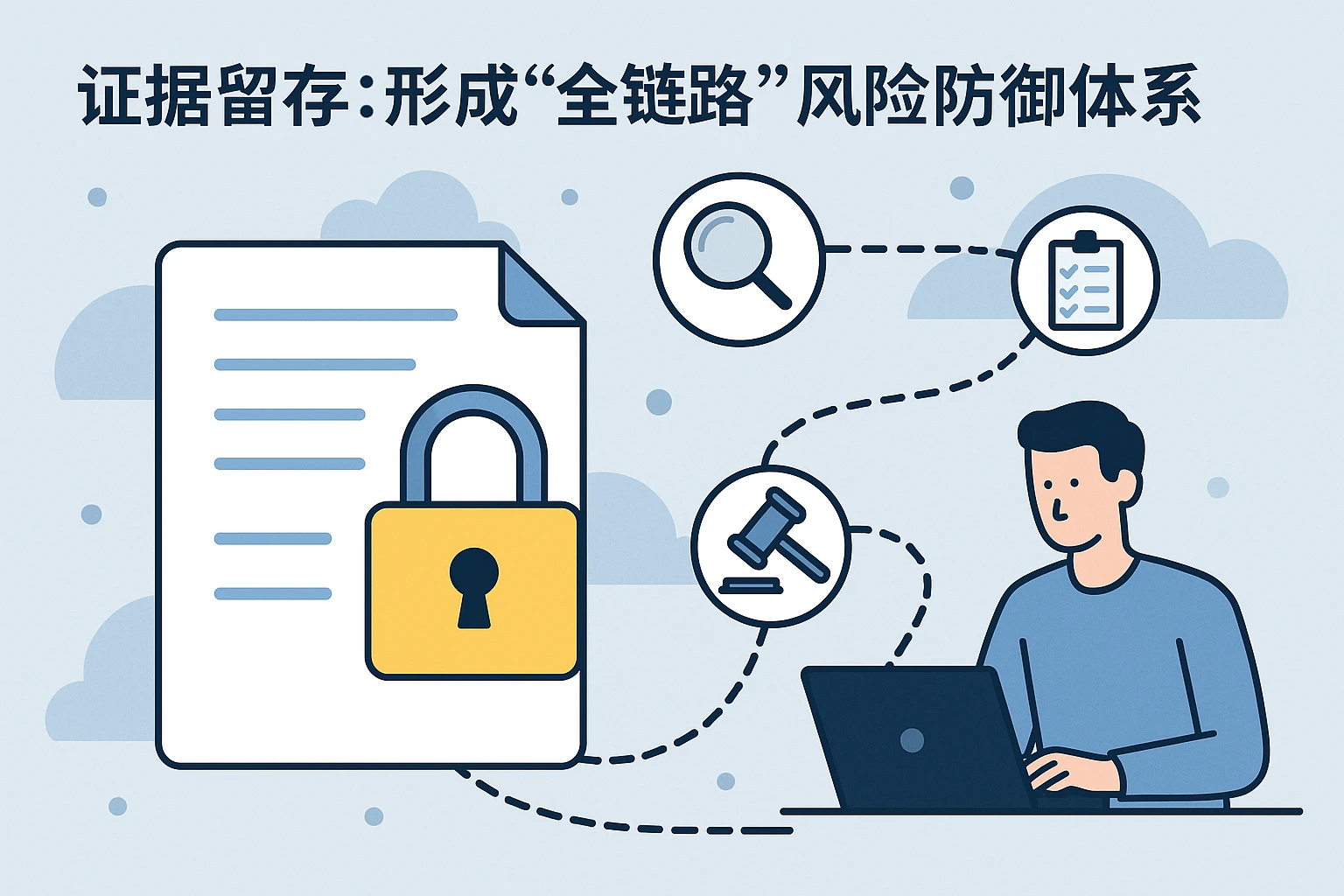 2. 证据留存：形成“全链路”风险防御体系