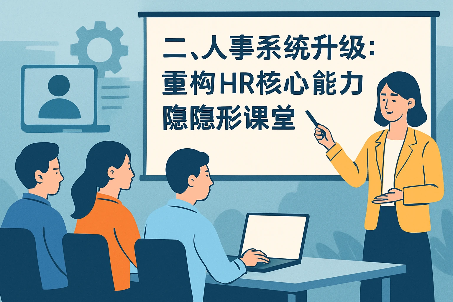 二、人事系统升级：重构HR核心能力的隐形课堂