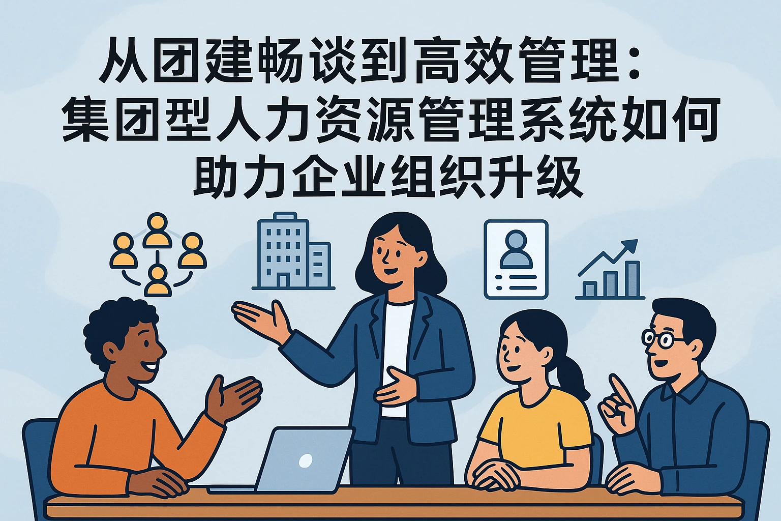 从团建畅谈到高效管理：集团型人力资源管理系统如何助力企业组织升级