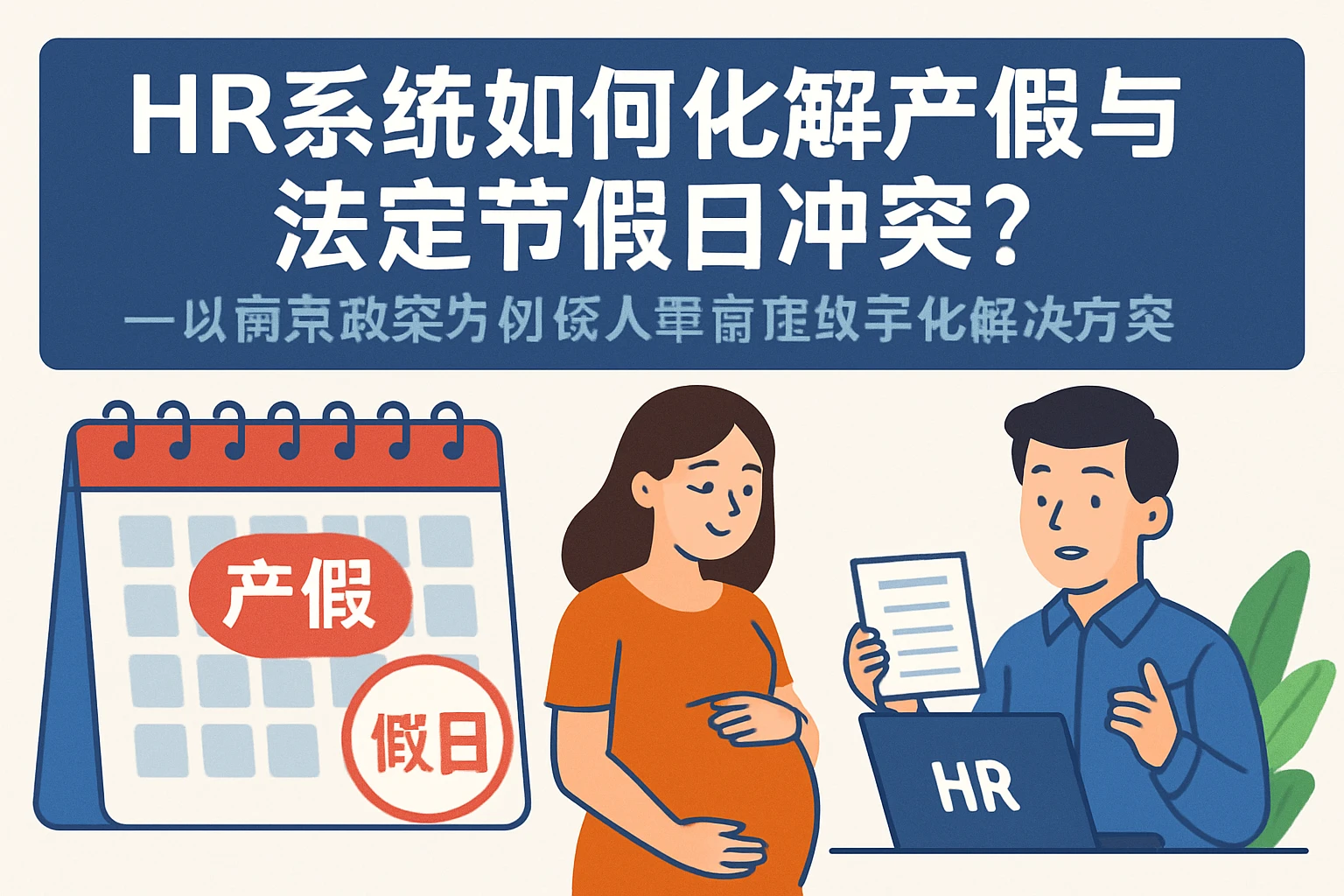 HR系统如何化解产假与法定节假日冲突？——以南京政策为例谈人事管理数字化解决方案