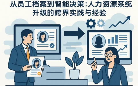 从员工档案到智能决策：人力资源系统升级的跨界实践与经验